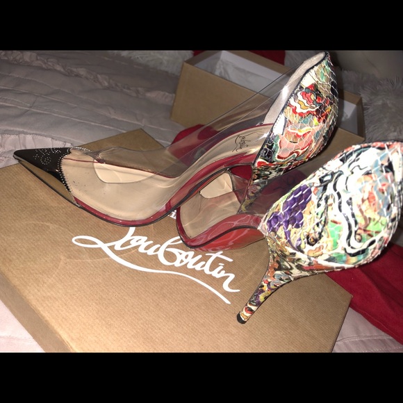 Christian Louboutin Shoes - Christian Louboutin Djalouzi PVC Python Shoe